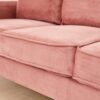 Plush Comfort Sofa - Rose - Image 3
