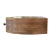 Wall Mounted Rounded Nightstand - Oak - Image 8