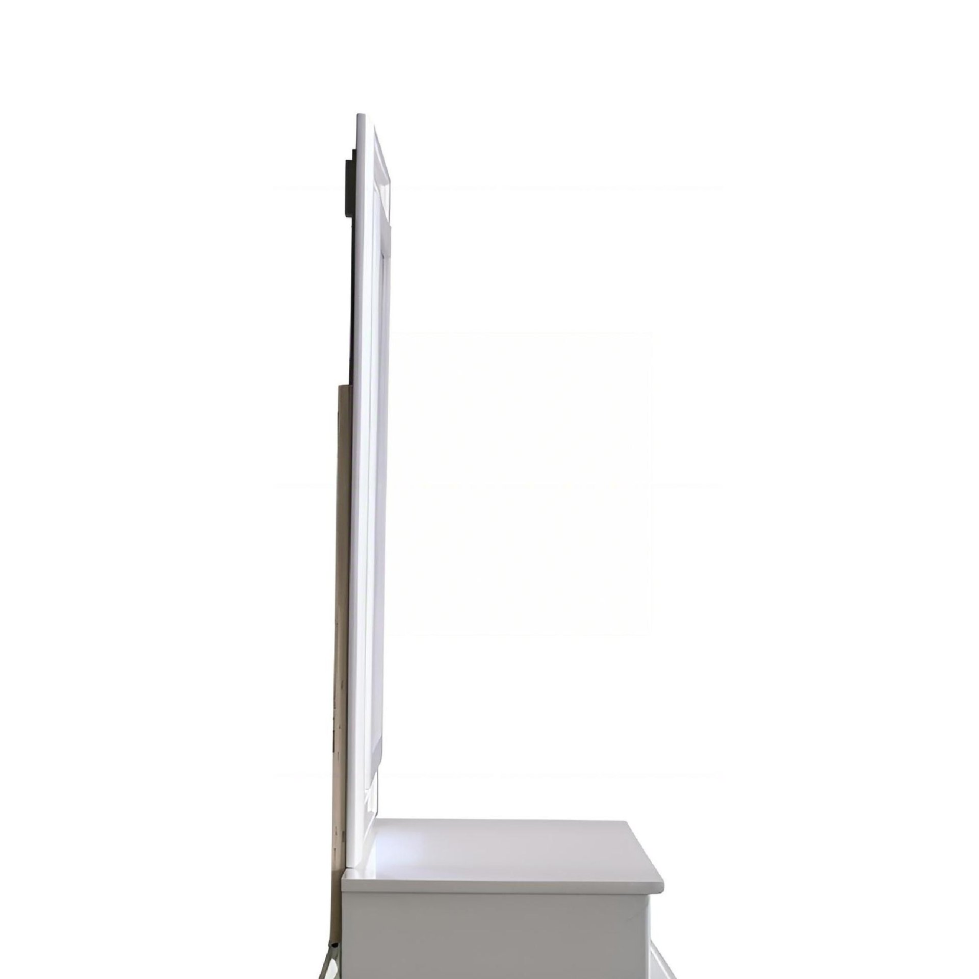 Verona - Mirror With Premium Low Distortion Glass - White - Image 5