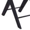 Fierce - Accent Table With Built - In USB Port - White / Black - Image 9