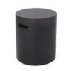 Outdoor End Table With Cutout Handle - Copper - Image 5