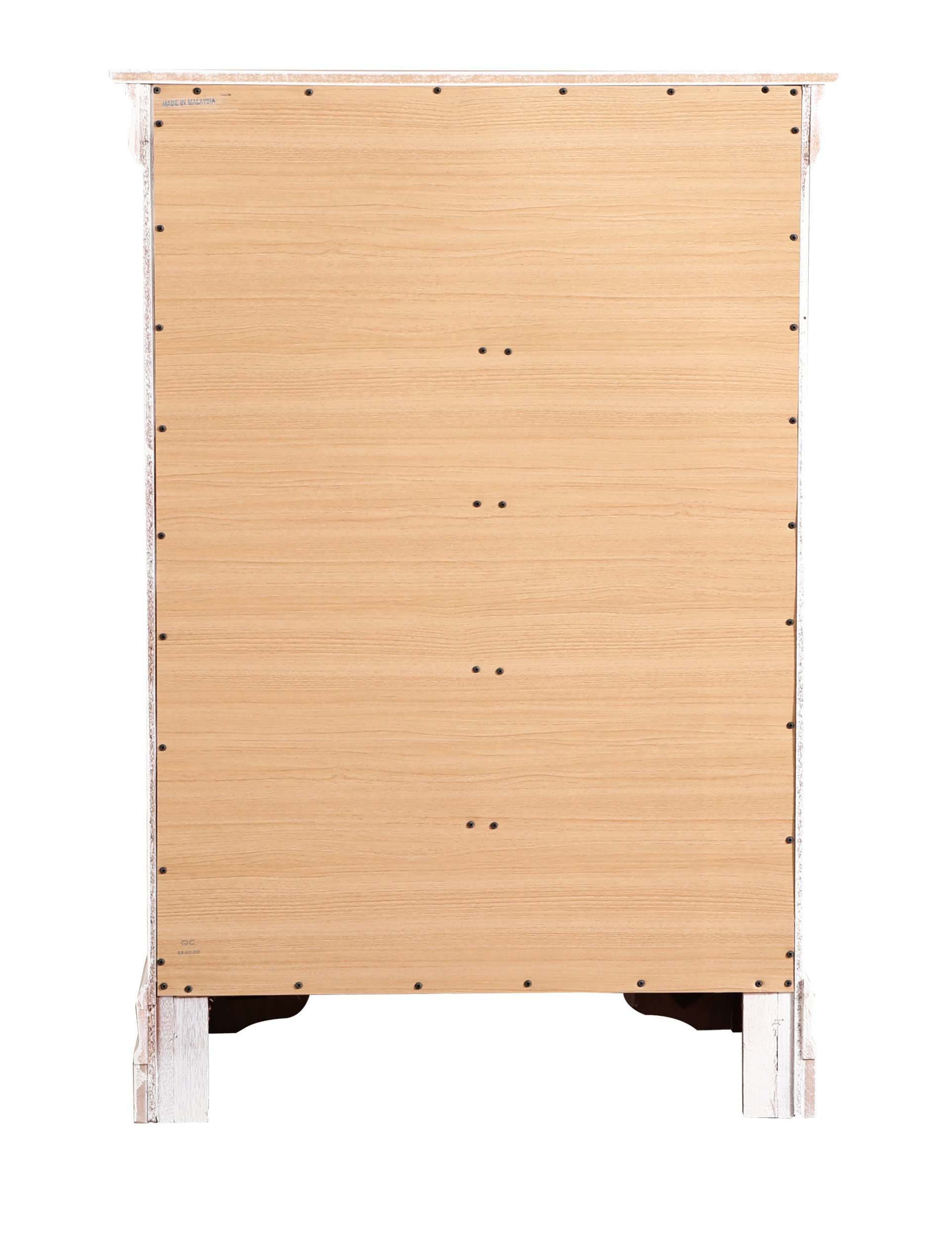 Traditional Style Storage Chest - White - Image 3