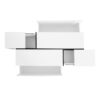 Extendable Coffee Table, Coffee Table With 2 Hidden Storage Space And 2 Drawers For Living Room - White - Image 14