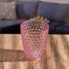 Leading Ware Diamond Cut Acrylic Glasses (Set of 4), Bpa Free, 12Oz - Pink - Image 4