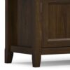 Burlington - Low TV Media Stand - Mahogany - Image 4