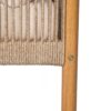 Modern Outdoor Woven Lounge Chair With Solid Wood Frame - Teak - Image 15