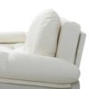 Modern Convertible Sleeper Sofa Bed With Pull Out Queen Design, Side Storage & Thick Cushions Chenille Loveseat For Living Room Or Bedroom 3 In 1 Function - Beige - Image 13