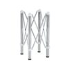 Simple Silver Stainless Steel Folding Table Frame Multifunctional Space Saving Design.Separate Folding Table Legs That Can Be Paired With Various Sizes And Styles Of Tabletops - Silver - Image 19