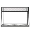 Adam - Twin Over Full Bunk Guard Rail - Black With White Mesh - Image 15