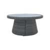10 Piece Outdoor Sectional Half Round Patio Rattan Sofa Set, Wicker Conversation Furniture Set For Free Combination - Light Gray - Image 23