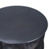 Whitney - Metal Storage Side Table - Antique Bronze - Image 4