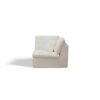 Cloud L Shape Modular Sectional Sofa With Ottoman, 3 Seater Convertible Couch - White - Image 14