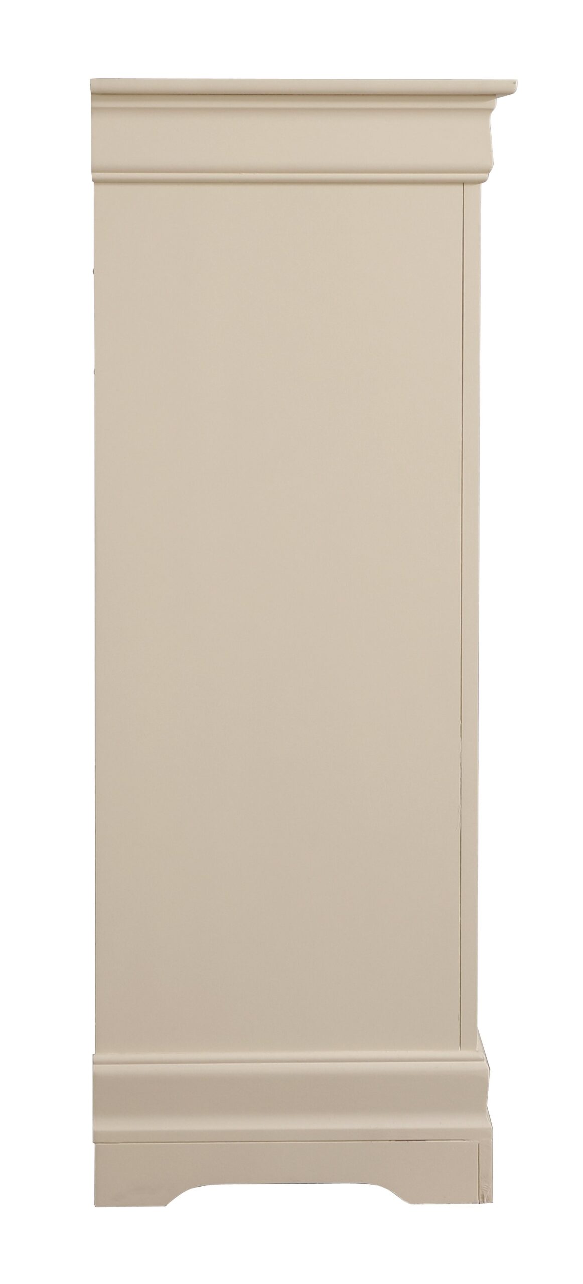 Traditional Style Storage Chest - Beige - Image 4