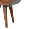 Circular Nightstand - Chestnut - Image 9