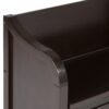 Connaught - Entryway Storage Bench - Dark Chestnut Brown - Image 4