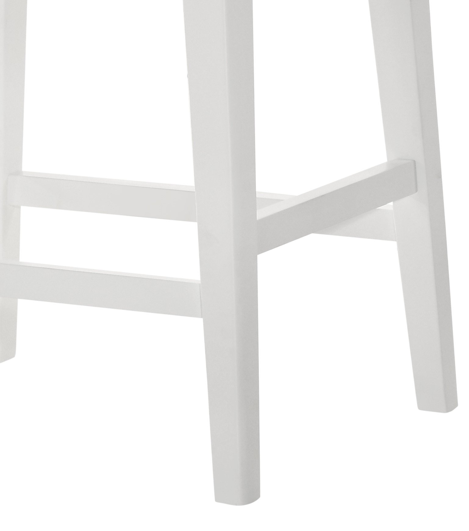 Sasha - Counter Height Stool With Upholstered Seat - White - Image 5
