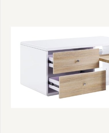 Verux - High Gloss Coffee Table - White - Image 3