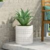 Cube Planter - Antique White - Image 2