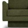 360° Modern Swivel Accent Chairs Round Armchair, Thick Padded Lounge Sofa Upholstered Comfy (Set of 2) - Green - Image 15