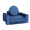 14 Pieces Kids Sofa Modular Play Couch Child Sectional Sofa To Boost Creativity Boys And Girls Diy Creating Playroom Couch Furniture For Toddlers Convertible Foam And Floor Cushion - Blue - Image 11