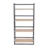 Dakota - Contemporary Bookcase - Black / Natural - Image 4