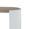 Zoma - High Gloss Sofa Table - Oak / White - Image 4