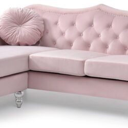 Hollywood - Sofa Chaise - Pink
