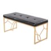 Constellation - Contemporary Bench - Gold / Black - Image 3