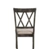 Claudia II - Weathered 7 Pieces Dining Room Set - Gray - Image 4