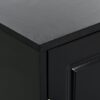 Sleek And Modern Shoe Cabinet With Adjustable Shelves, Space Saving Design Side Board For Various Sizes Of Items - Black - Image 10