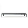 Outdoor Chaise Lounge Chair, Aluminum Adjustable Outside Chair For Pool Patio Beach Yard, All Weather Use UV Resistant 400Lbs Weight Capacity - Gray - Image 7