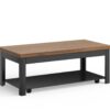 Essex - Coffee Table - Black, Whiskey - Image 4