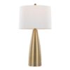 Maya - Contemporary Table Lamp (Set of 2) - Gold / White - Image 3