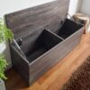 Dean - Farmhouse Storage Bench With Extra Storage 47 Inch - Gray - Image 5