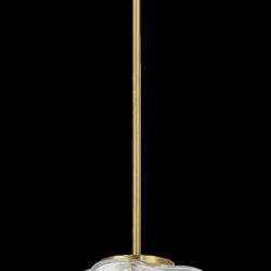 Soiree - 4 Candle Lights Pendant - Clear / Gold