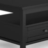 Warm Shaker - Coffee Table - Black - Image 8