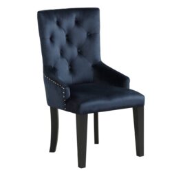 Varian II - Side Chair - Dark Navy