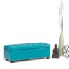 Hamilton - Storage Ottoman - Mediterranean Blue - Image 8