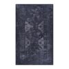 Maval - 2' X 3' Washable Area Rug - Black / Gray - Image 9