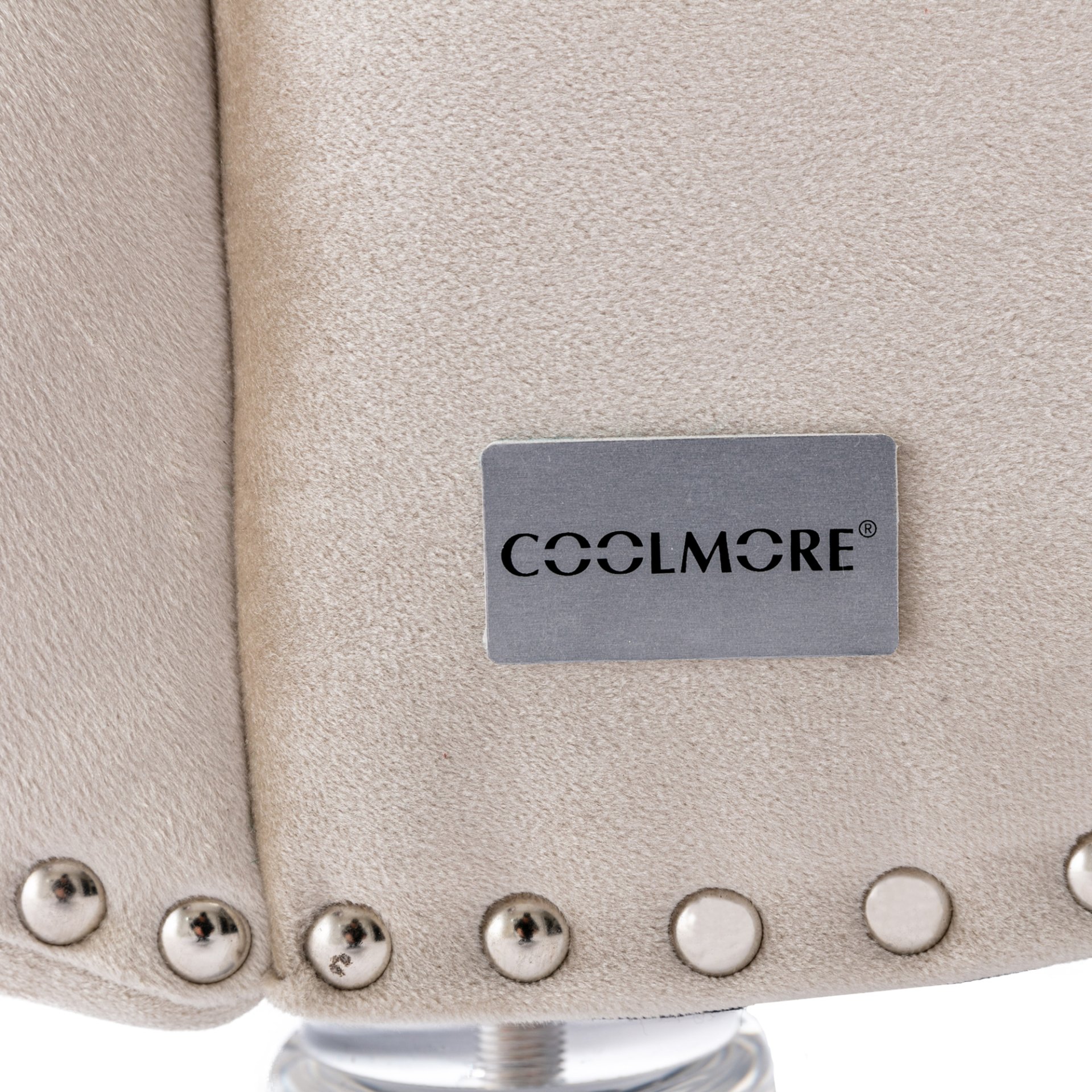 Velvet Chaise Lounge Indoor, Button Tufted Upholstered Chair With Pillow - Beige - Image 16