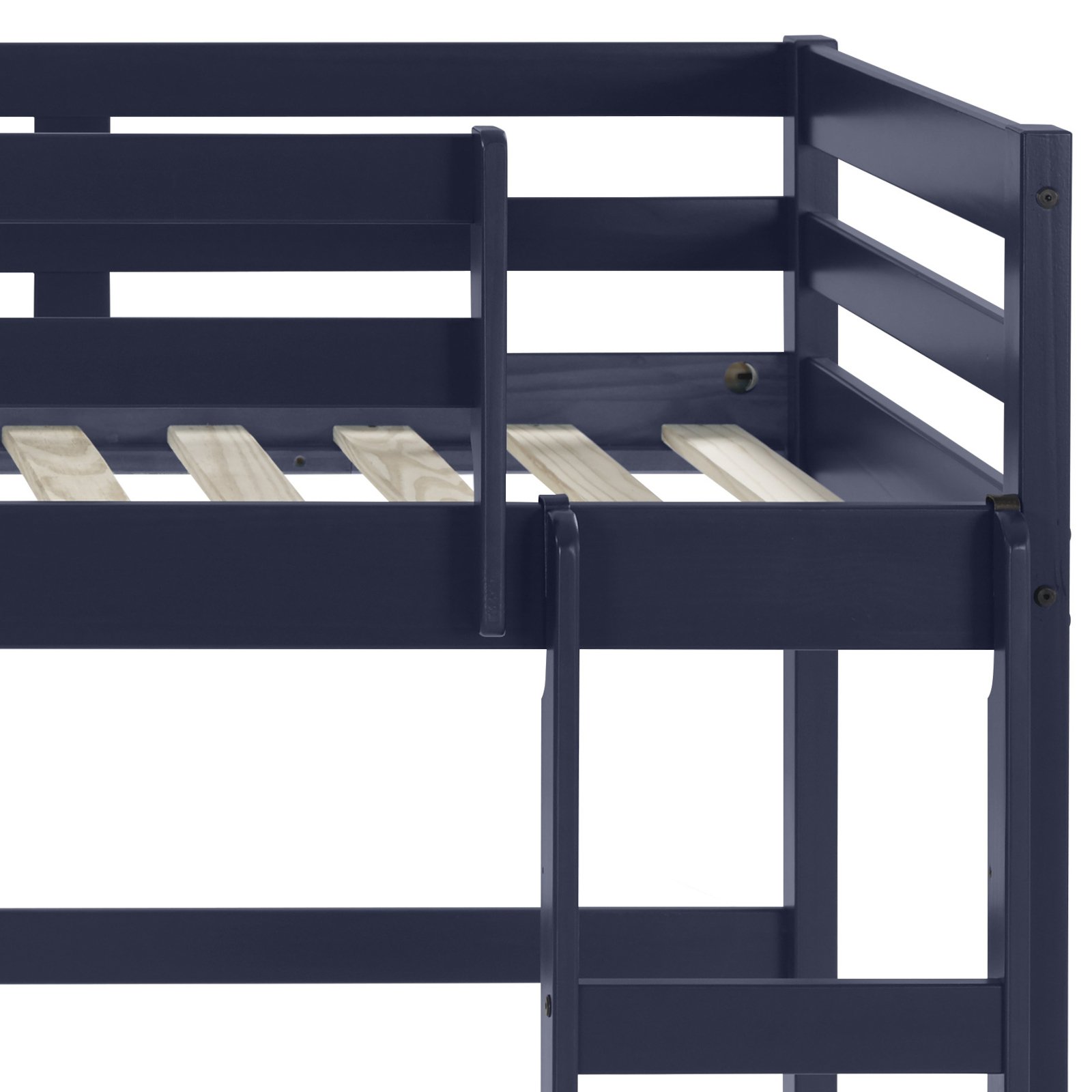Lara - Twin Loft Bed - Navy Blue - Image 5