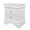 Shaker - King 5 Piece Bedroom Set With LED Lighting And Construction - White - Image 6