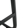 Chair Barstool Dining Counter Height Chair (Set of 2) - Black - Image 19