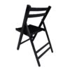 Folding Special Event Chairs, Foldable Style (Set of 4) - Black - Image 5
