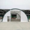 Single Truss Arch Storage PE - White / Green - Image 3