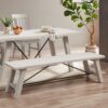 Sonoma - Dining Bench - Reclaimed White - Image 2