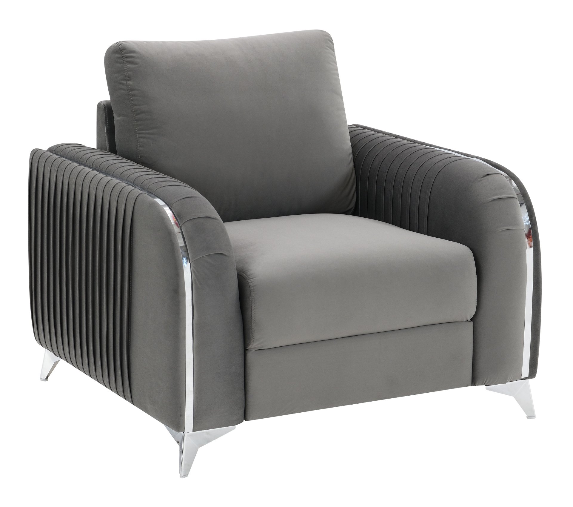 Wenona - Series 4 Pieces Living Room Set With A Coffee Table - Black / Gray - Image 22