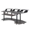 Eleazar - Music Recording Studio Desk - Black Oak - Image 3