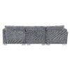 Modern Cloud Sectional Sofa L Shaped Luxury Couch Set With 2 Free Pillows 4 Seat With Oversized Chaise - Gray - Image 8