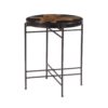Side Table - Black / Brown - Image 2